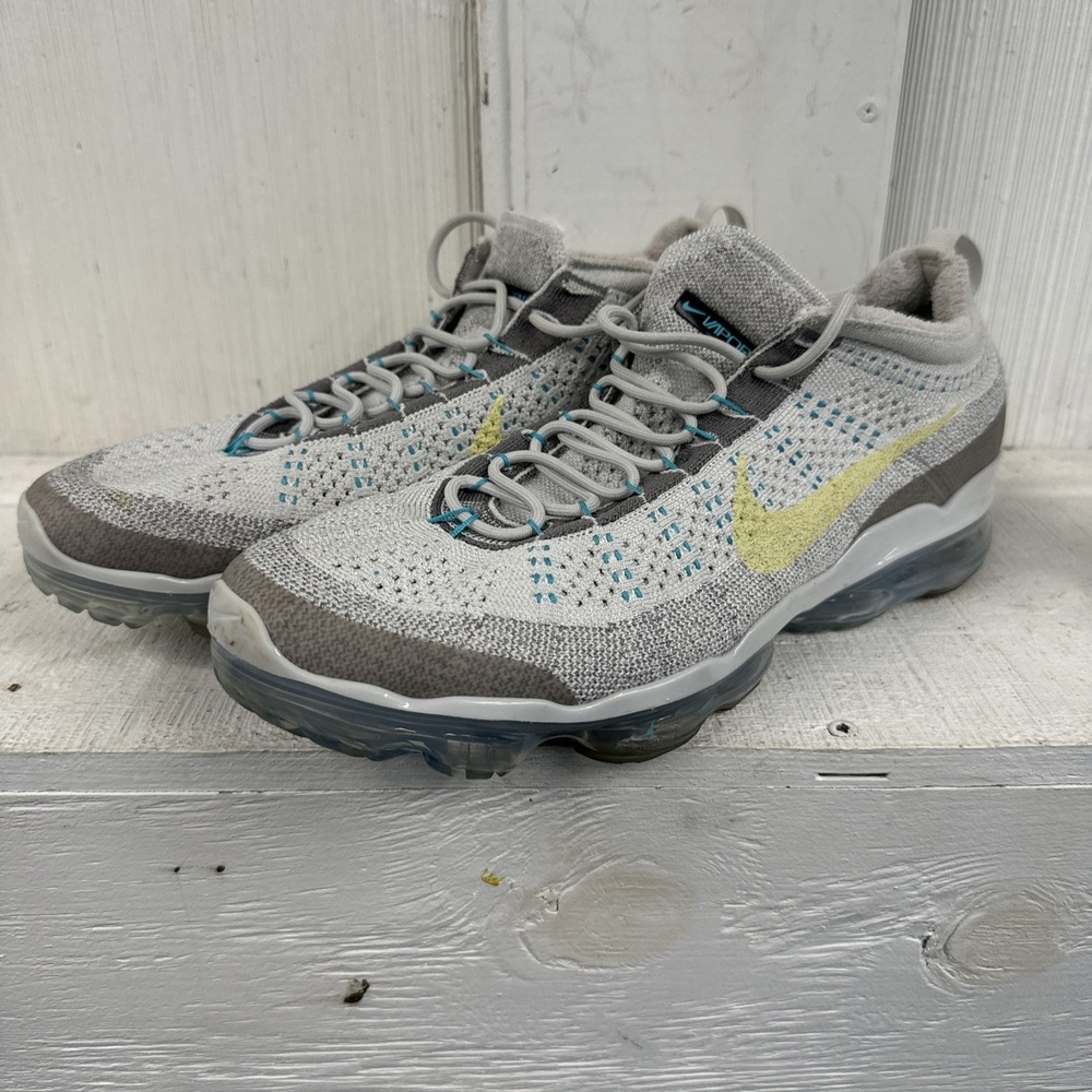 Nike Air VaporMax 2023 FK Flyknit Gray Men's Sneakers Shoes Size 12.5 DV1678-004